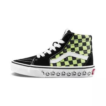 Детские кроссовки Vans BMX Sk8-Hi Zip Black Sharp Green VN0A4BUWV3W
