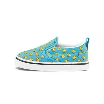 Детские кроссовки Vans The Simpsons Slip-On V TD Maggie Blue Baby-Blue VN0A348817J