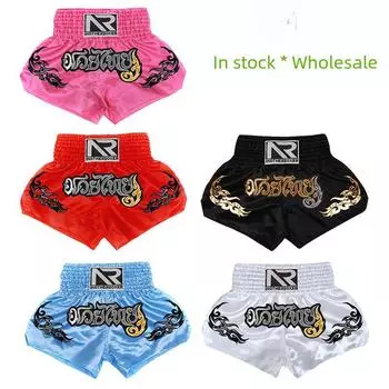 Детские шорты для бокса Anotherboxer Muay Thai Sanda — летняя одежда для тренировок и соревнований No. 28; S