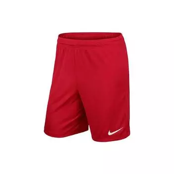 Детские шорты Nike Solid Logo Football Training Breathable Sweat-Wicking Shorts Red 725887-657 S