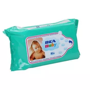 Детские влажные салфетки Lea Bea, упаковка 80 шт.