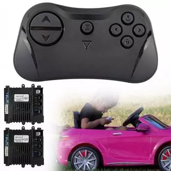 Детский электромобиль с плавным пуском 2.4G Bluetooth-контроллер с приемником дистанционного управления Bluetooth RC