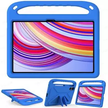 Детский чехол EVA для Honor Pad X8a 11 дюймов 2024 с подставкой, ударопрочный, нетоксичный чехол для всего корпуса с ручкой для Honor Pad X8a (2024) 11 Honor Pad X8a 11inch красный