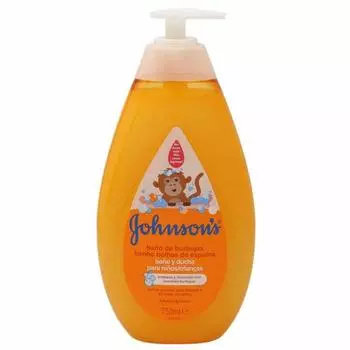 Детский гель для душа Johnson s, пенка для ванны (750 мл)