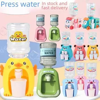 Детский мини-игровой набор с диспенсером для воды: Игрушка-симулятор кухни для девочек 3-5 лет