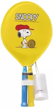 Детский мини-набор для бадминтона SAKURAI SNOOPY, мини-ракетка x 2, волан x 2 SN-102