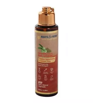 Детский шампунь с Крыжовником и Зеленой глиной (100 мл), Foaming Kid s Shampoo, Roots & Herbs 20.46875