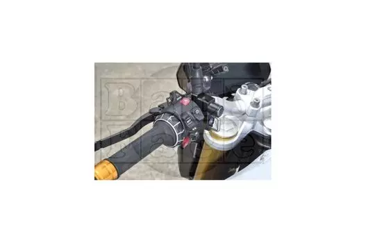 Детский шлем F900R 20 с держателем зеркала, тип замка/черный 009-LCBF9BK чёрный