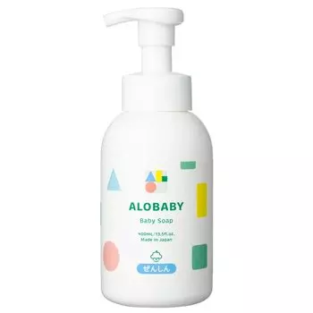 Детское мыло Alobaby 400 мл для всего тела мыло, которое не оставляет пятен в глазах Детский шампунь органический Детское мыло (тип пены, корпус) Без добавок