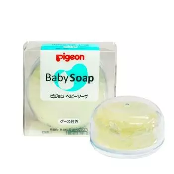 Детское мыло Pigeon 90г с футляром