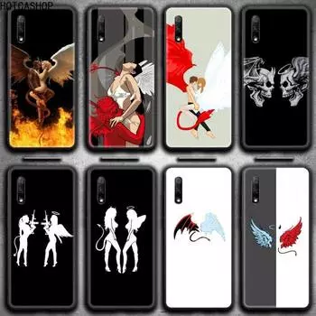 Чехол для телефона Devil Angels для Huawei Honor 30 20 10 9 8 8x 8c v30 Lite view 7A pro Honor view10