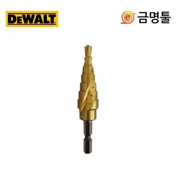 DeWalt DWA612054 Ступенчатая дрель 6 Ударная ступенчатая дрель с шестигранным хвостовиком, 18 мм с титановым покрытием