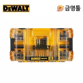 Dewalt DWACS115 Tough Case L 115 шт. Ящик для инструментов Testec Совместимый набор ударных отверток