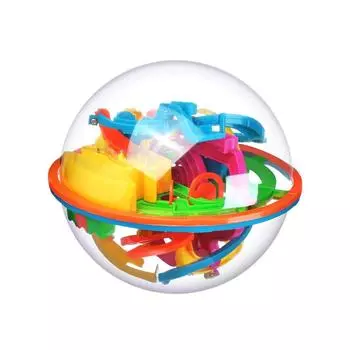 DEWEL 3D 3D Игрушка Мяч Подарок Лабиринт Игрушка Лабиринт Игра для Детей 138 Игрушка Seki Игра на Распознавание Пространства Игра Баланс Игрушка