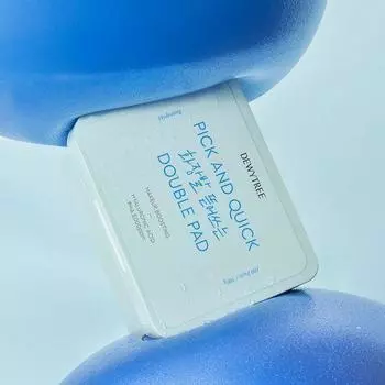 DEWYTREE Pick&Quick Makeup Foot Removal Double Pad 100 sheets