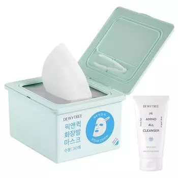 Dewytree Special Pick & Quick Removable Mask Makeup + Hyamino Foam 50 мл, 1 набор