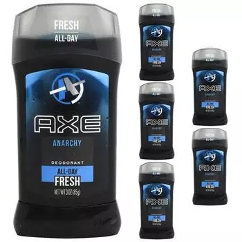 Дезодорант-карандаш Axo Anarchy Fresh, 85 г, 6 шт.