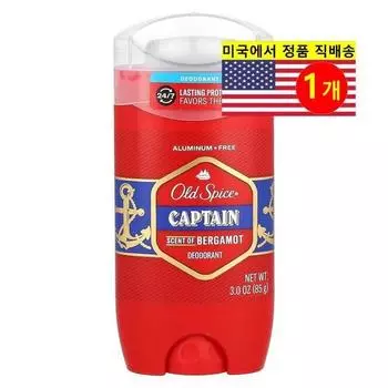 Дезодорант Old Spice с ароматом капитана бергамота, 1 упаковка, 85 г