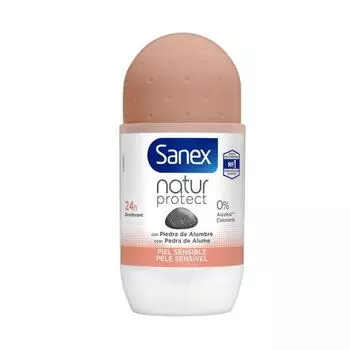 Дезодорант Sanex Natur Protect для чувствительной кожи 24 часа 0% спирта 50 мл