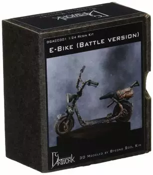 DG Artwork Unpainted Resin Assembly Kit DGACC01 1/24 E-BIKE (Combat Specification)