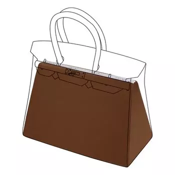 DGAZ Bag Pillow Bag Shaper Предотвращает деформацию сумки Формирователь подушки Подходит для сумок Birkin 25/30/35/40 (Золото, BK25)