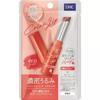 Dhc Rich Moisture Color Lip Balm Красный 1,5 г
