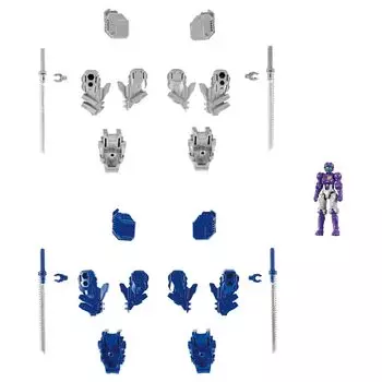 Diaclone Extra PACK2 Вооружение синий