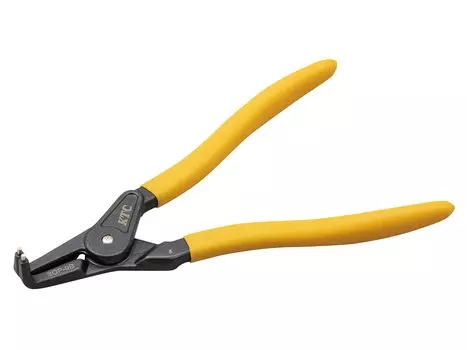 Диаметр наконечника изогнутых плоскогубцев для стопорных колец Kyoto Machinery Tools (КТК) 2,3 мм СОП-9Б