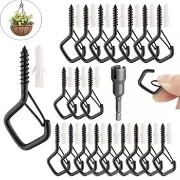 Крючок Diamond Крючок Square Крючок Light string Крючок Q-type чёрный