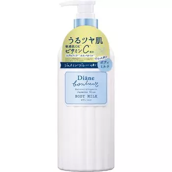 Diane Bonheur Body Milk Blue 390 мл Увлажняющее и сияющее средство для чувствительной кожи [аромат жасмина]
