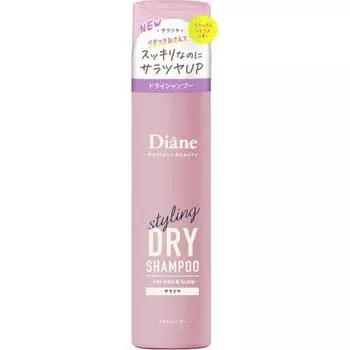 Diane Dry Shampoo for Styling Smooth Shiny Type Relaxing Citrus Scent Diane Perfect Beauty 95g