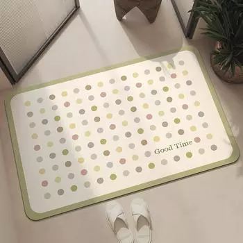 Diatom Mud Bath Mat Absorbent Bathroom Rugs Anti Slip Foot Mats Quick Drying Shower Toilet Rug Carpet Entrance Doormat 40cmx60cm