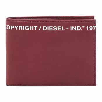 Diesel COPYBLOCK HIRESH S Wallet Tan Depth Мужской Красный/Морской красный