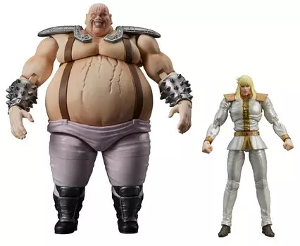 DIGACTION of the North Shin Heart Set Height PVC painted movable figure Fist Star & approx. 80mm/110mm Non-scale
