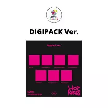 Digipack Ver EVNNE 4-й мини-альбом HOT MESS No POB Random Ver