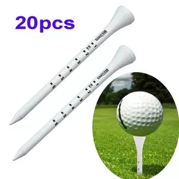 Digital 83mm Professional White Tee Golf Holder Ball Socket Golf Tees белый