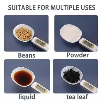 Digital Measuring spoon with LCD screen, electronic measuring spoon for coffee powder, baking scale, 1pc