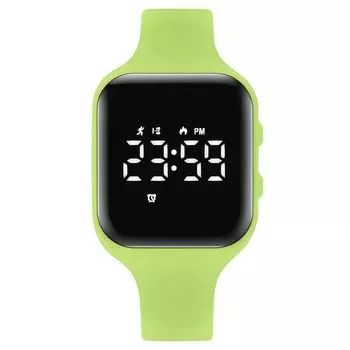 Цифровой смарт-будильник Activity 5ATM Sports Alarm Date and Day для начальной школы, младших классов средней школы, японское руководство по эксплуатации, в комплекте, часы для мальчиков,