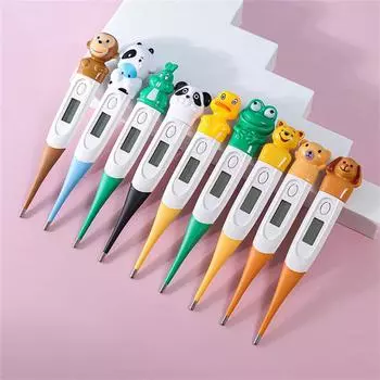 Digital Underarm Electronic Thermometer Household Adult Children Soft Head Oral Armpit Temperature Measurement Human Thermometer