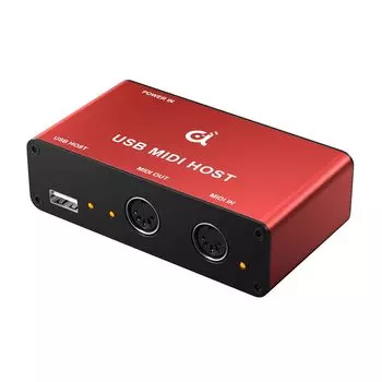 DigitalLife 1 выходной хост-конвертер USB DIN MIDI терминал хост-интерфейс авторизованный дистрибьютор в Вход/1 MIDI-USB (MIDI-хост) 5-контактный -