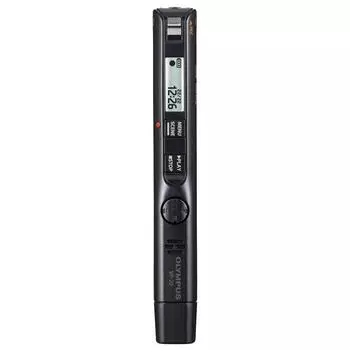 Диктофон OLYMPUS IC 8 ГБ Выбор сцены записи Фильтр для протирания звука Прямое подключение USB Функция автоспуска Черный VoiceTrek VP-20 BLK