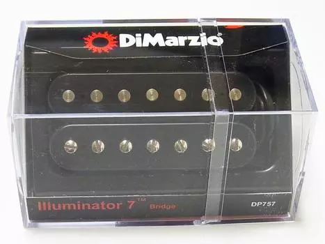 Dimarzio Pickup Illuminator 7 Bridge Black DP757 for 7 string guitar DP-757 [item]