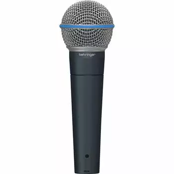 Динамический микрофон Behringer с футляром для переноски, суперкардиоидная характеристика BA 85A
