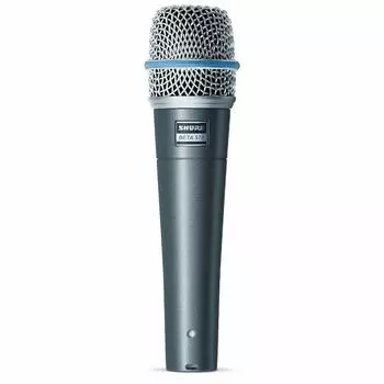 []Динамический микрофон SHURE BETA57A серебряный