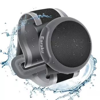 Динамик Bluetooth легкий беспроводной водонепроницаемый портативный Bluetooth-динамик стереозвонок для отдыха на природе в ванной стильный подарок FGS [носимый/60 г