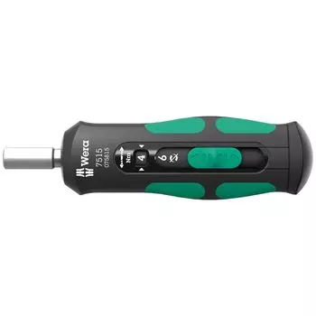 Динамометрический ключ Wera 05075815001 7515 Kraftform, японский импортный ключ, 2-6 Нм [обычный продукт]