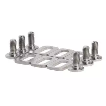 Dingtai Titanium LOOK KEO Pedal Road Bike Cleat Bolt Washer 6 Set