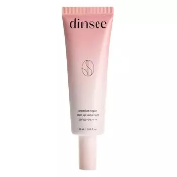 Dinsee Premium Vegan Tone Up Sunscreen Base Sunstick SPF50+PA++++ 50 мл/Увлажнение/Солнцезащитный крем/Защита от УФ-излучения/Солнцезащитный крем/Макияж розовый