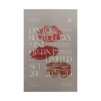 Dinto Blur Finish Gloy Mini Tint Set Yete Edition 2023 3g Tint 201/202/213