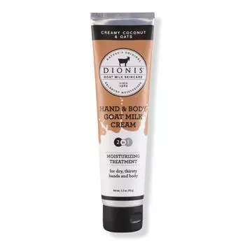 Dionis Creamy Крем для тела с кокосом и овсом из козьего молока, 3,3 унции
